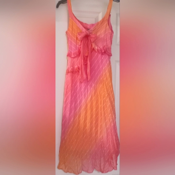 Robe d'été aux coloris rafraîchissants NEUVE - Picture 1 of 2